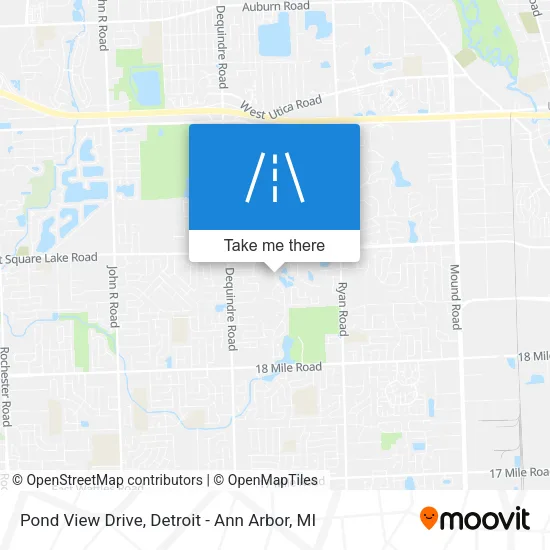 Mapa de Pond View Drive