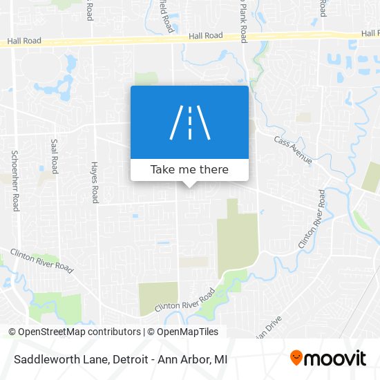 Saddleworth Lane map