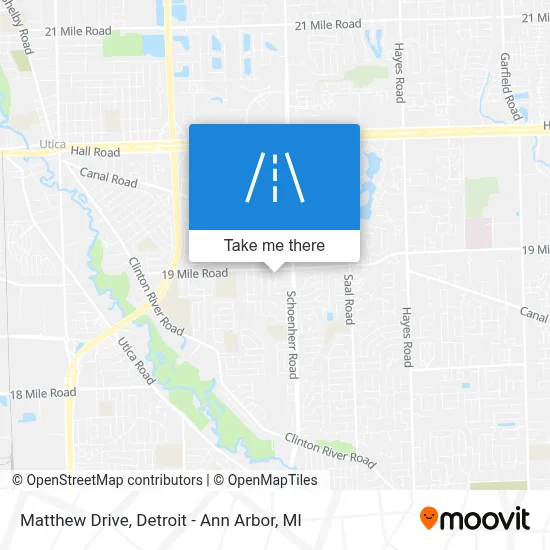 Matthew Drive map