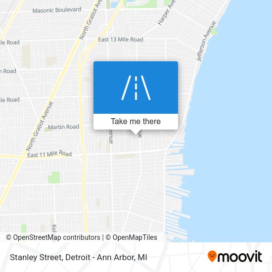 Mapa de Stanley Street