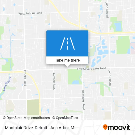 Montclair Drive map