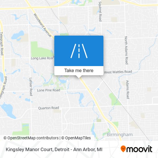 Mapa de Kingsley Manor Court