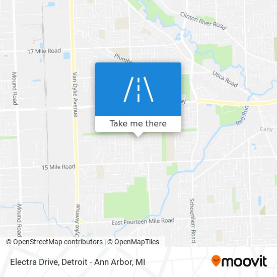 Electra Drive map