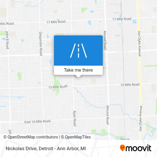 Nickolas Drive map