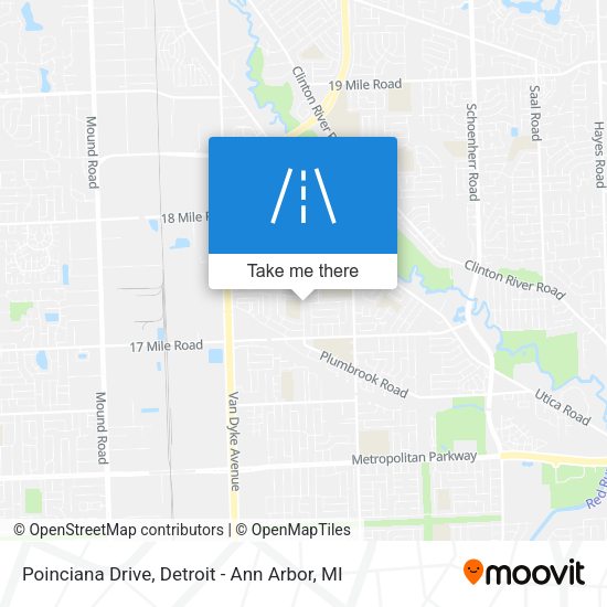 Mapa de Poinciana Drive