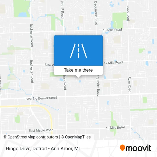Hinge Drive map