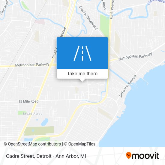 Mapa de Cadre Street