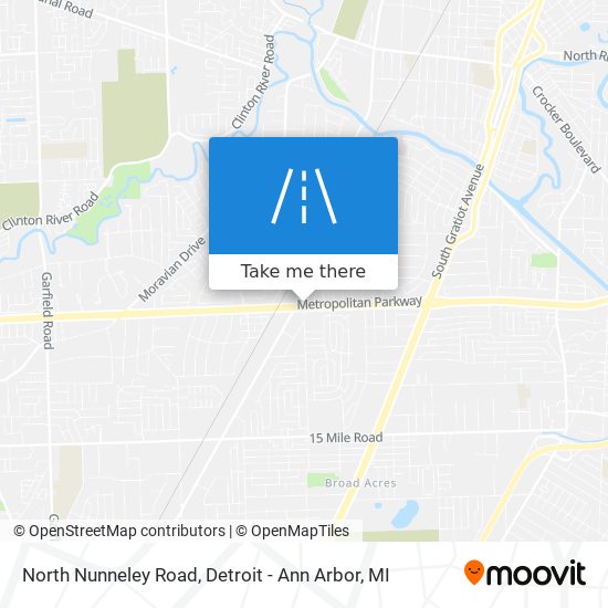 Mapa de North Nunneley Road