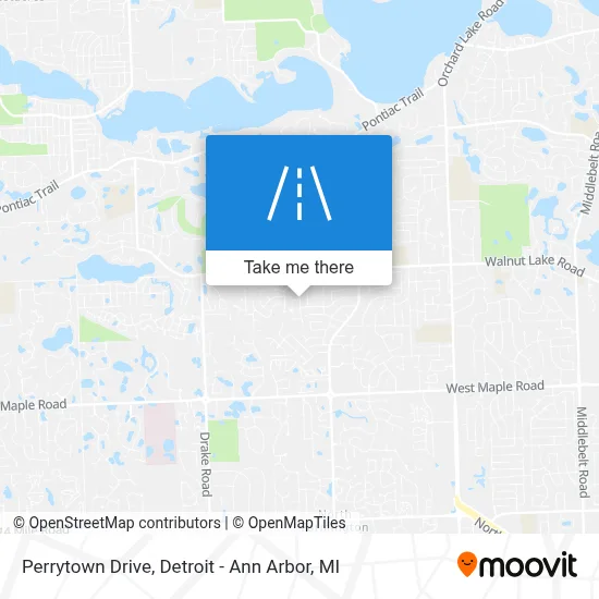 Perrytown Drive map