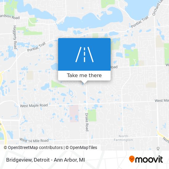 Bridgeview map