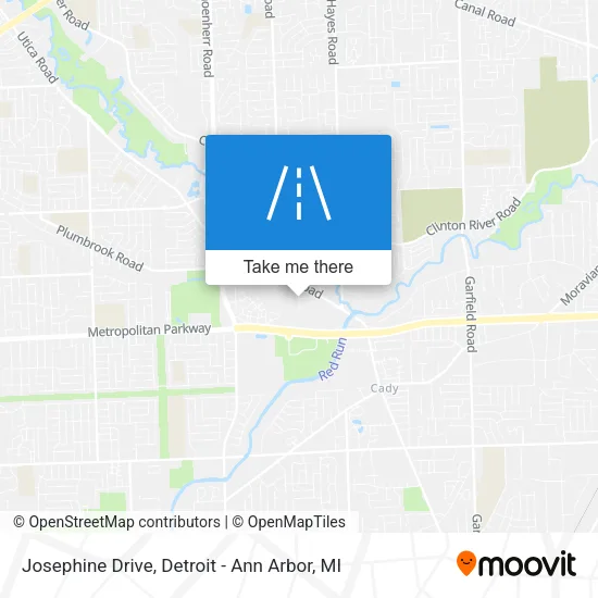 Mapa de Josephine Drive