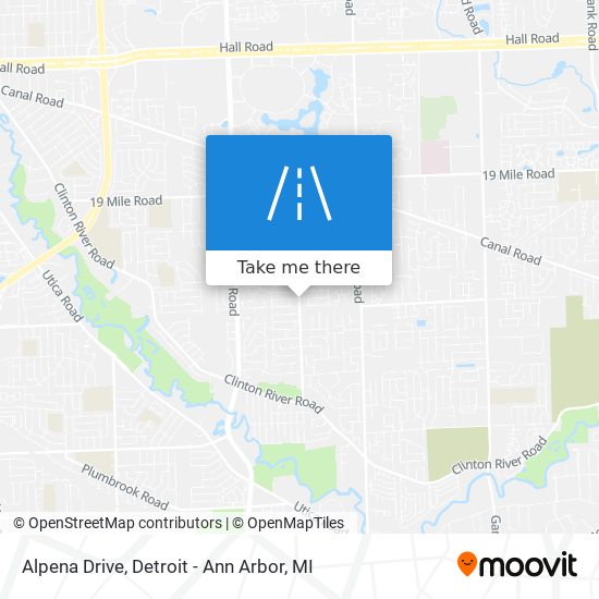 Alpena Drive map