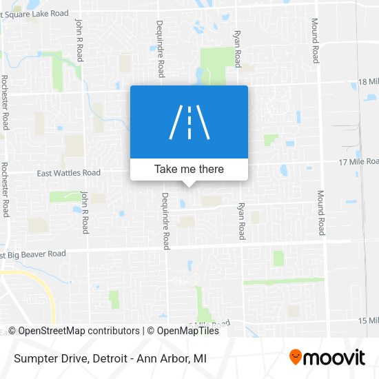 Mapa de Sumpter Drive