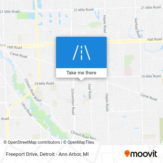 Freeport Drive map