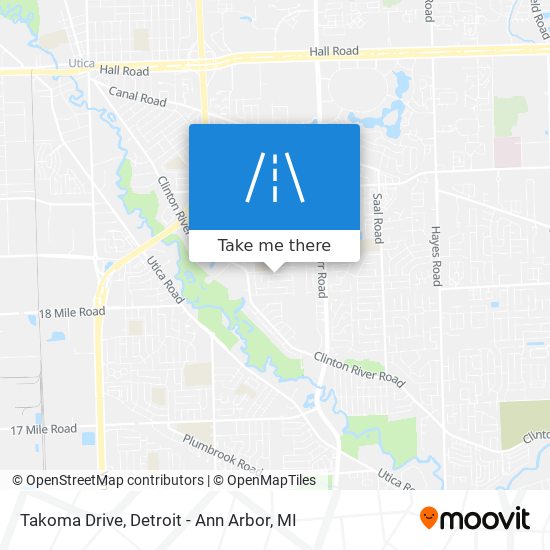 Mapa de Takoma Drive