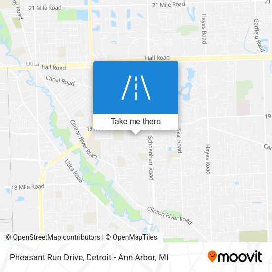 Mapa de Pheasant Run Drive