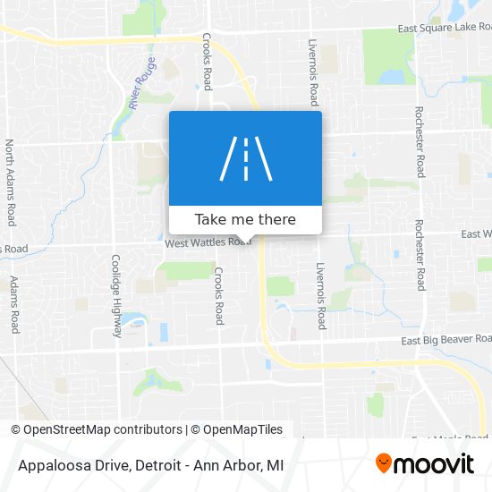 Appaloosa Drive map