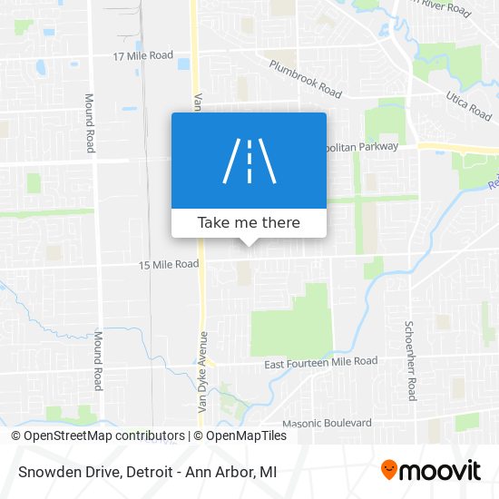 Snowden Drive map