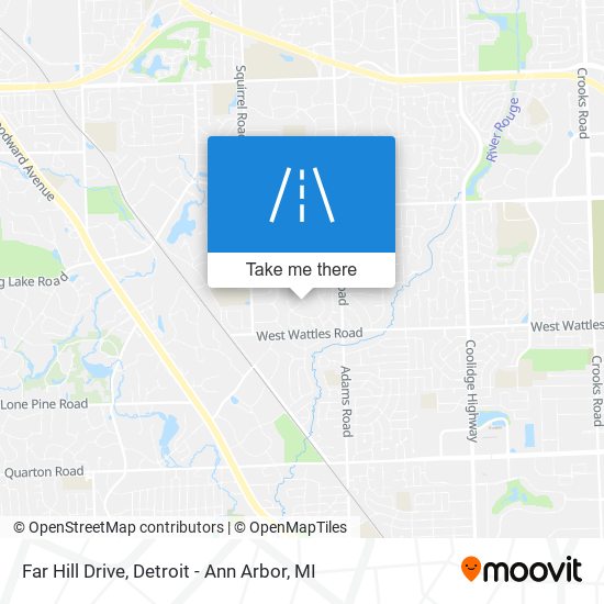 Mapa de Far Hill Drive