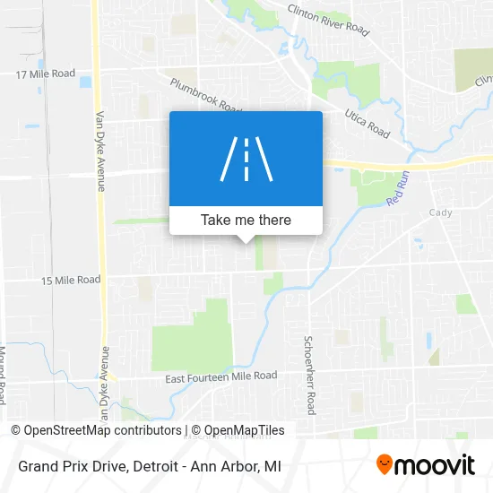 Grand Prix Drive map