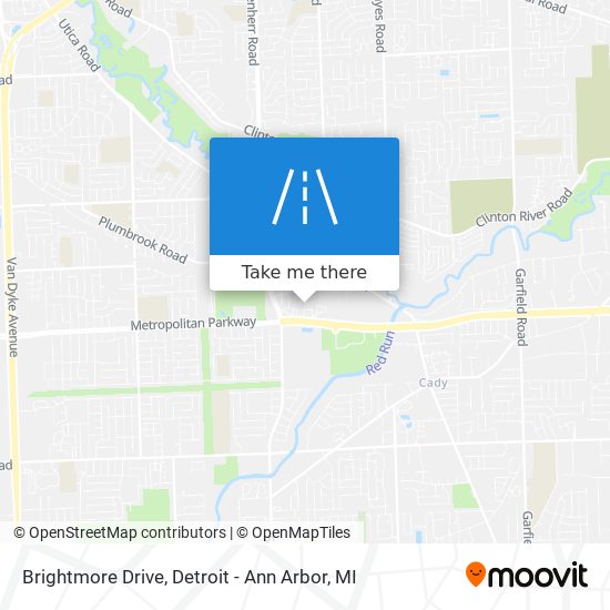 Mapa de Brightmore Drive