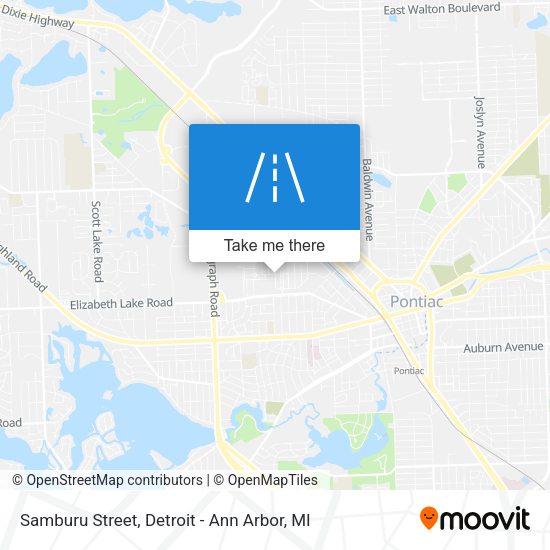 Mapa de Samburu Street
