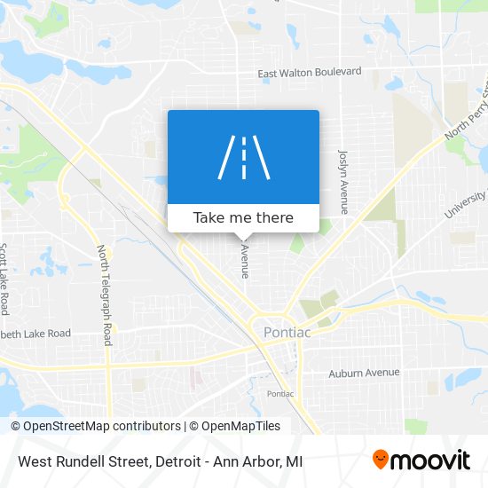 West Rundell Street map