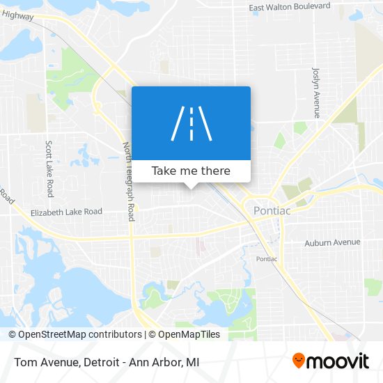 Tom Avenue map