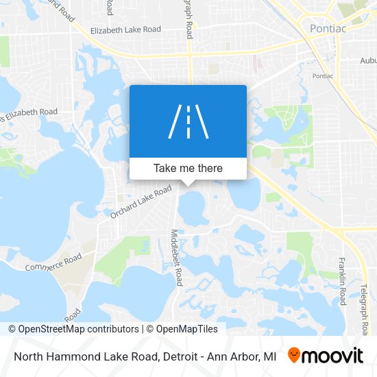Mapa de North Hammond Lake Road