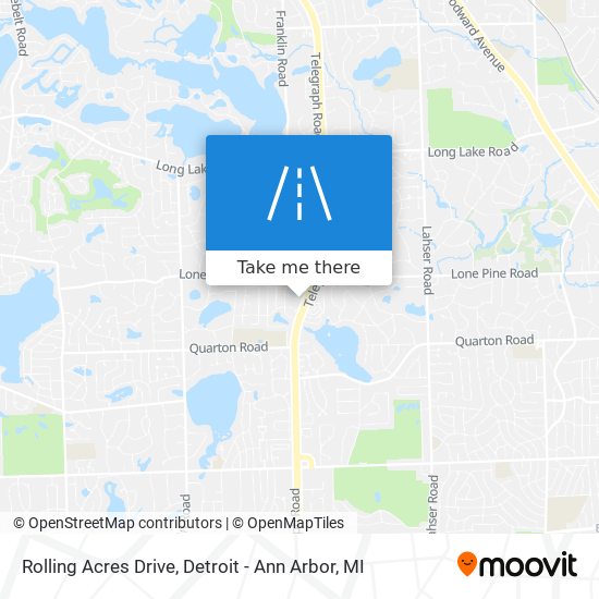 Mapa de Rolling Acres Drive