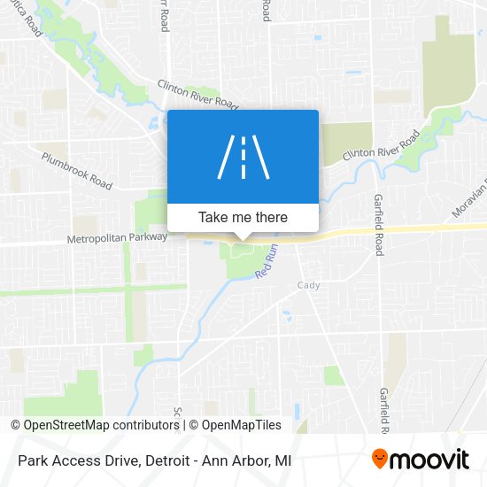 Mapa de Park Access Drive