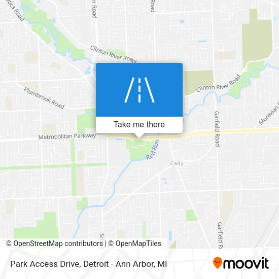 Mapa de Park Access Drive