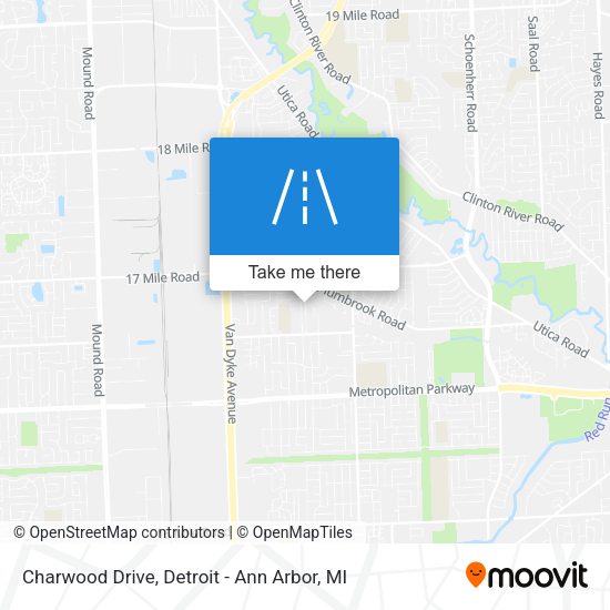 Mapa de Charwood Drive