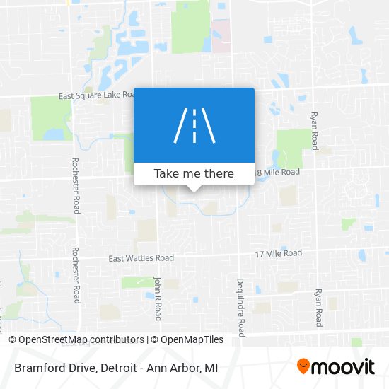 Mapa de Bramford Drive