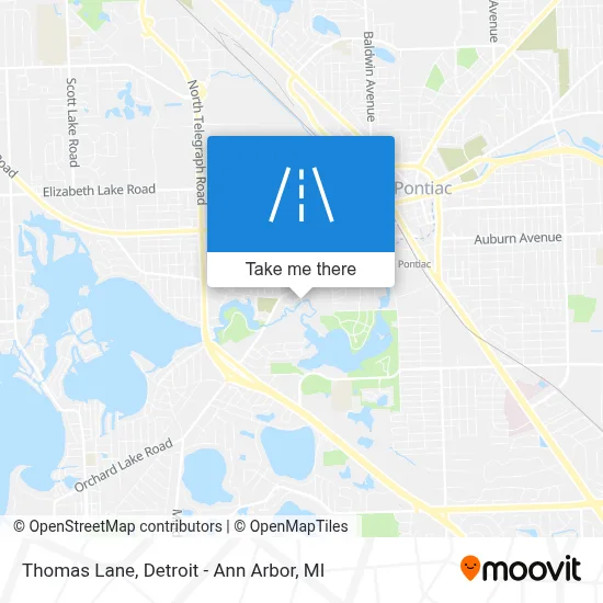 Thomas Lane map