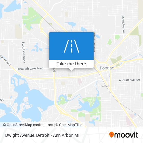 Dwight Avenue map