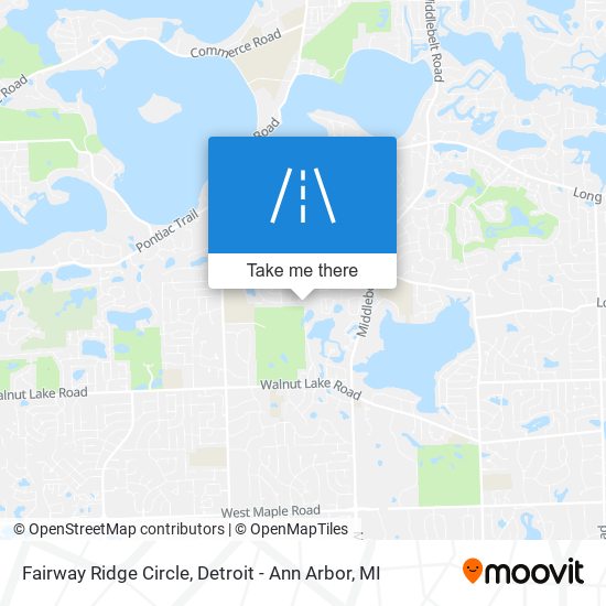 Fairway Ridge Circle map