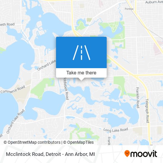 Mapa de Mcclintock Road