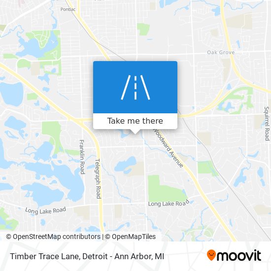 Timber Trace Lane map