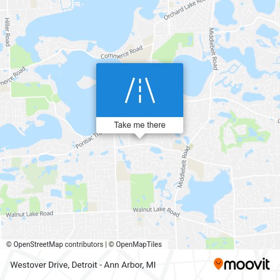 Mapa de Westover Drive