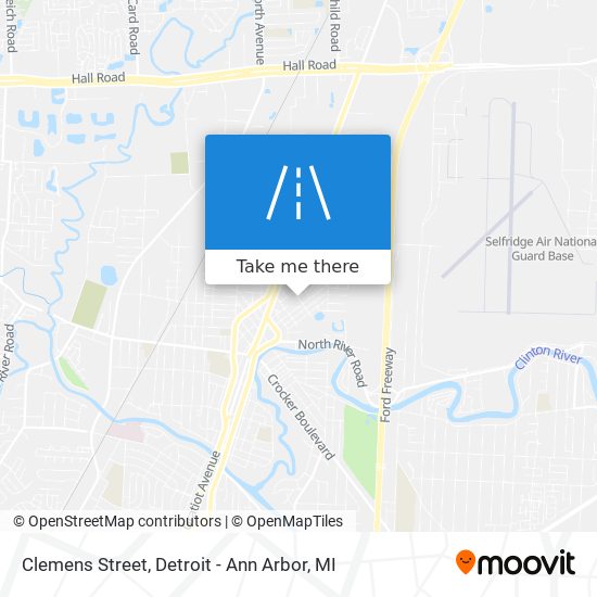 Clemens Street map