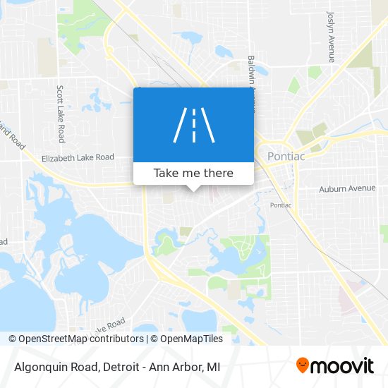 Mapa de Algonquin Road