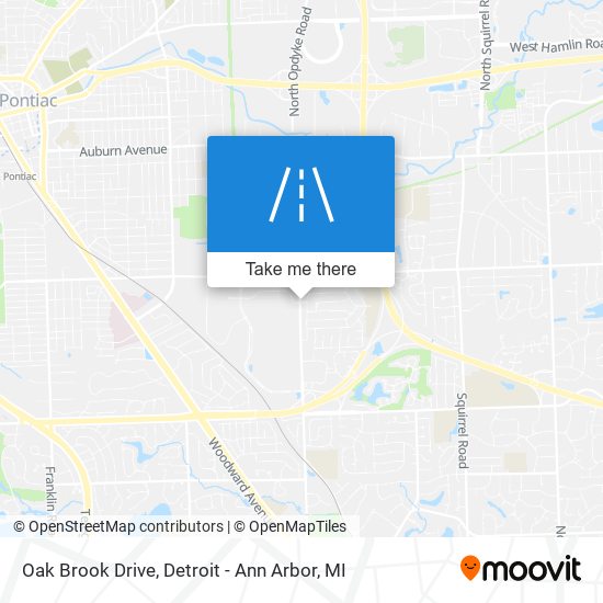 Mapa de Oak Brook Drive