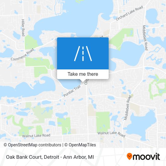 Mapa de Oak Bank Court