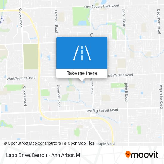 Lapp Drive map