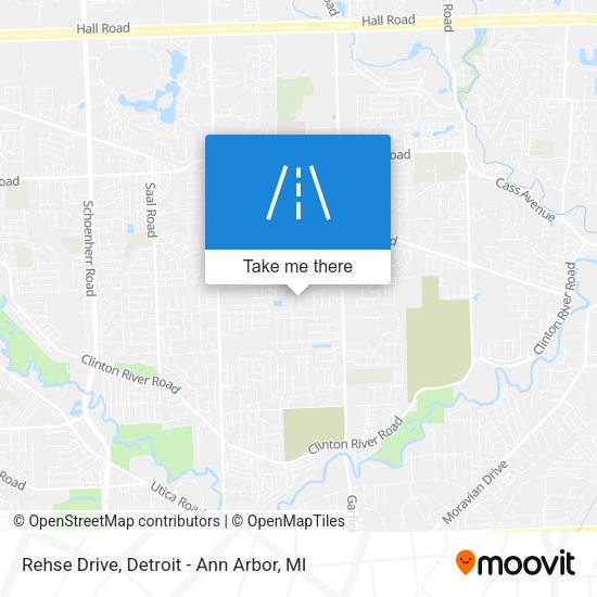 Mapa de Rehse Drive