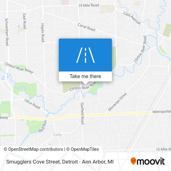 Smugglers Cove Street map