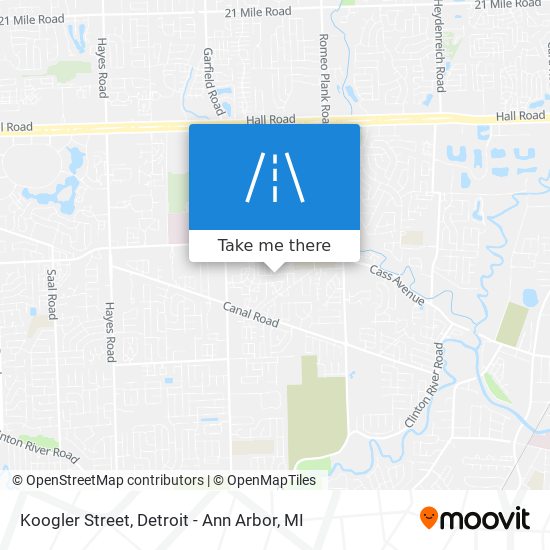 Koogler Street map