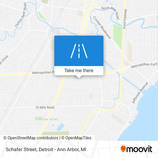 Mapa de Schafer Street