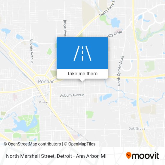 Mapa de North Marshall Street